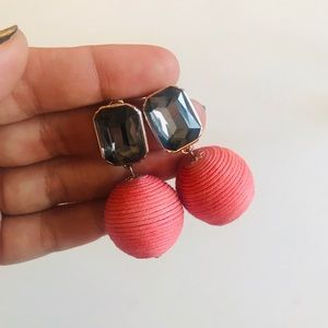 Cute pink earrings